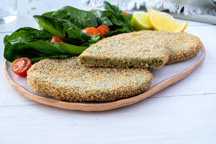 Producto de referencia: Milanesa de soja con espinaca Solimeno